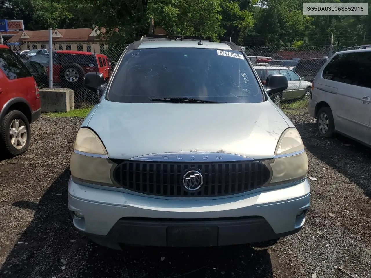 2006 Buick Rendezvous Cx VIN: 3G5DA03L06S552918 Lot: 62677065