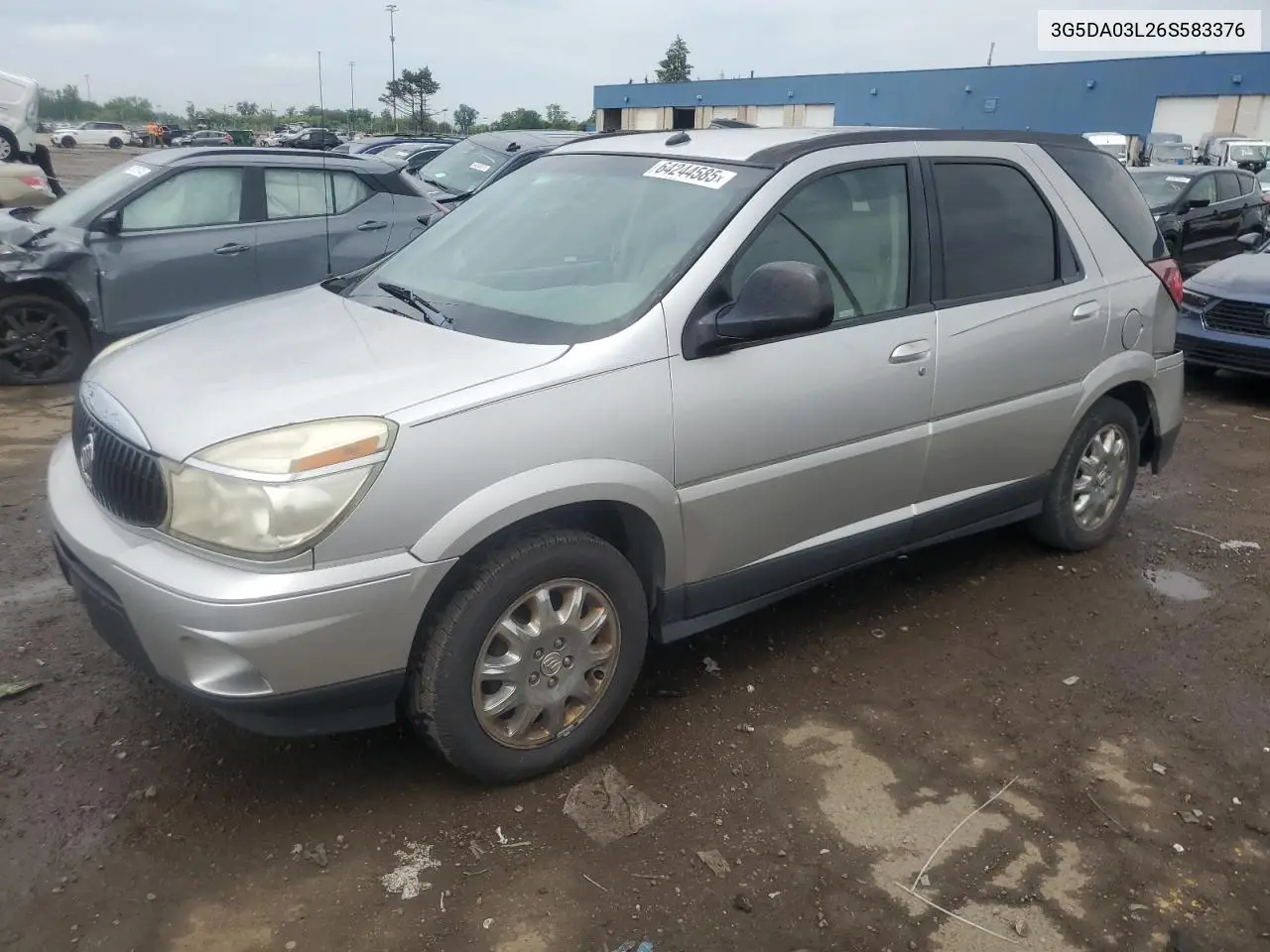 2006 Buick Rendezvous Cx VIN: 3G5DA03L26S583376 Lot: 64244585