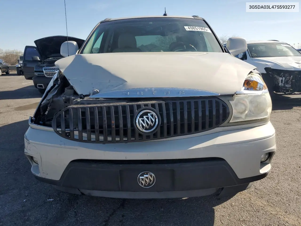 2007 Buick Rendezvous Cx VIN: 3G5DA03L47S593277 Lot: 49851965