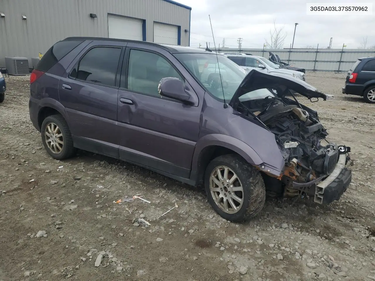2007 Buick Rendezvous Cx VIN: 3G5DA03L37S570962 Lot: 52585035