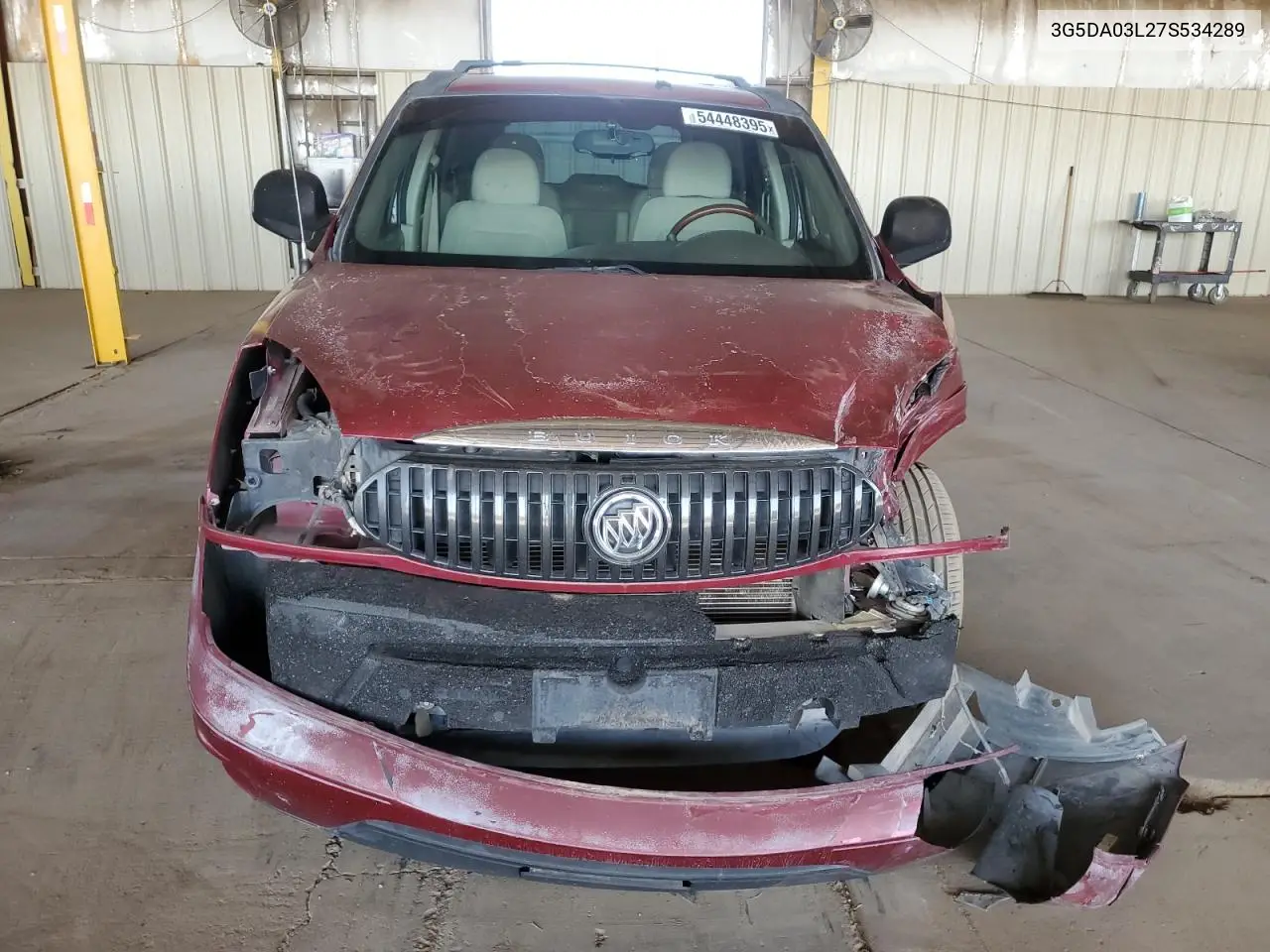 2007 Buick Rendezvous Cx VIN: 3G5DA03L27S534289 Lot: 54448395