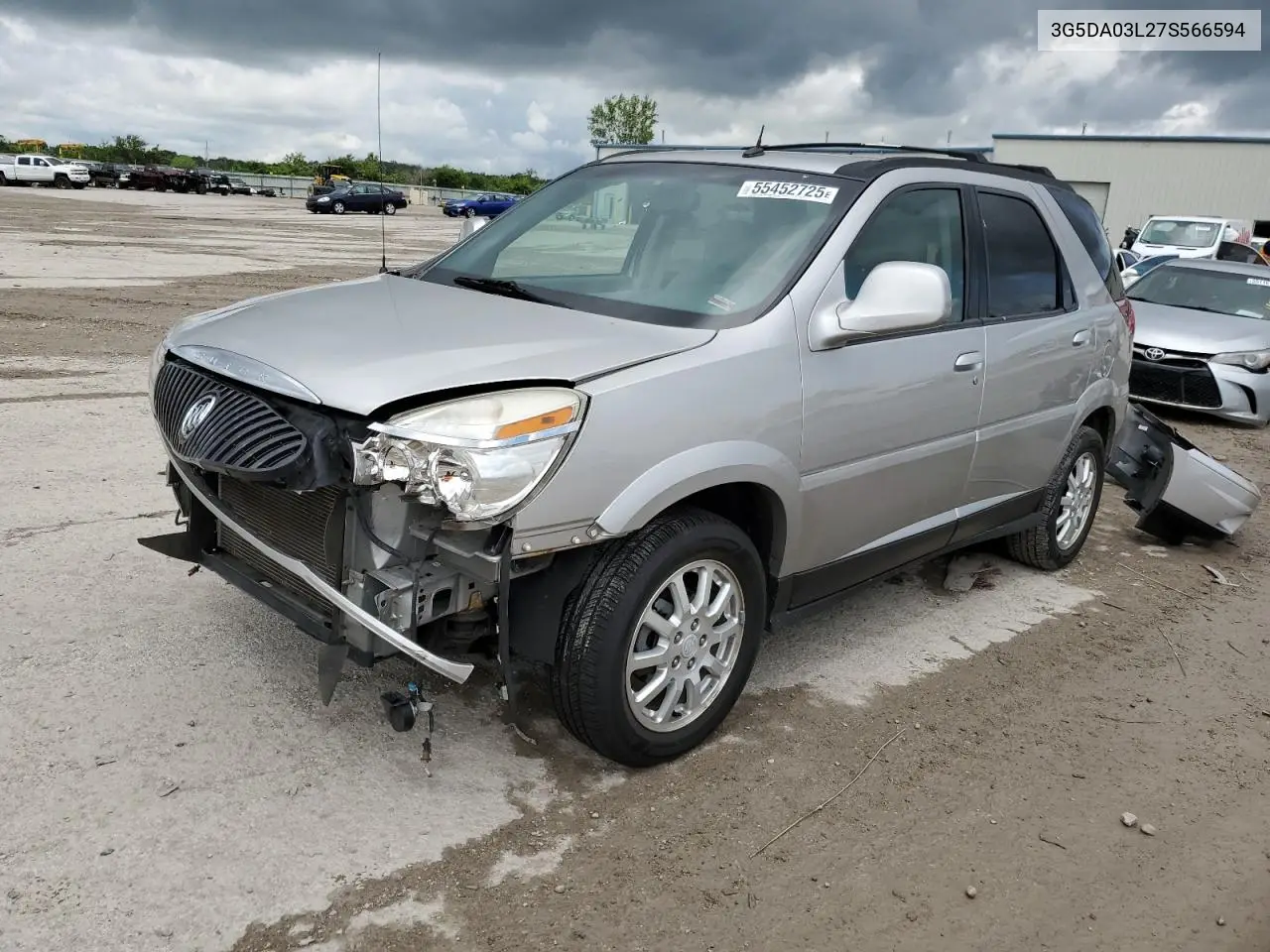 2007 Buick Rendezvous Cx VIN: 3G5DA03L27S566594 Lot: 55452725