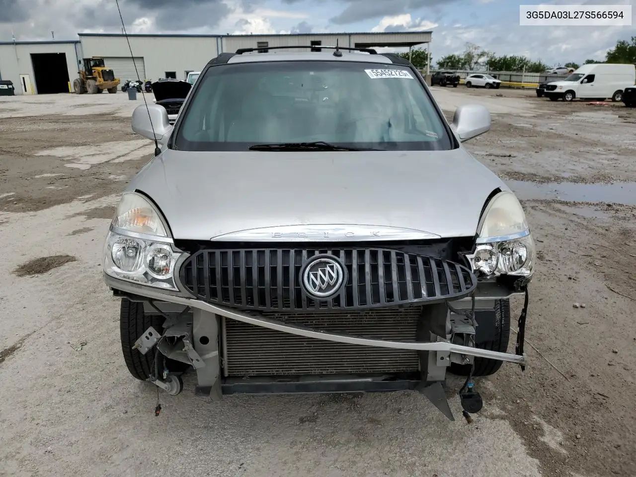 2007 Buick Rendezvous Cx VIN: 3G5DA03L27S566594 Lot: 55452725
