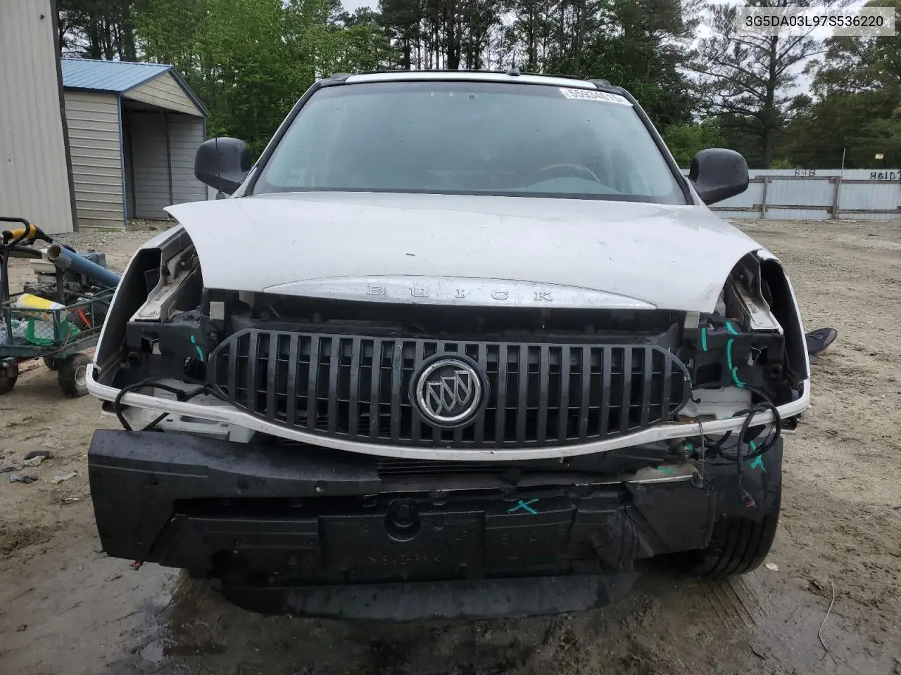 2007 Buick Rendezvous Cx VIN: 3G5DA03L97S536220 Lot: 55934615