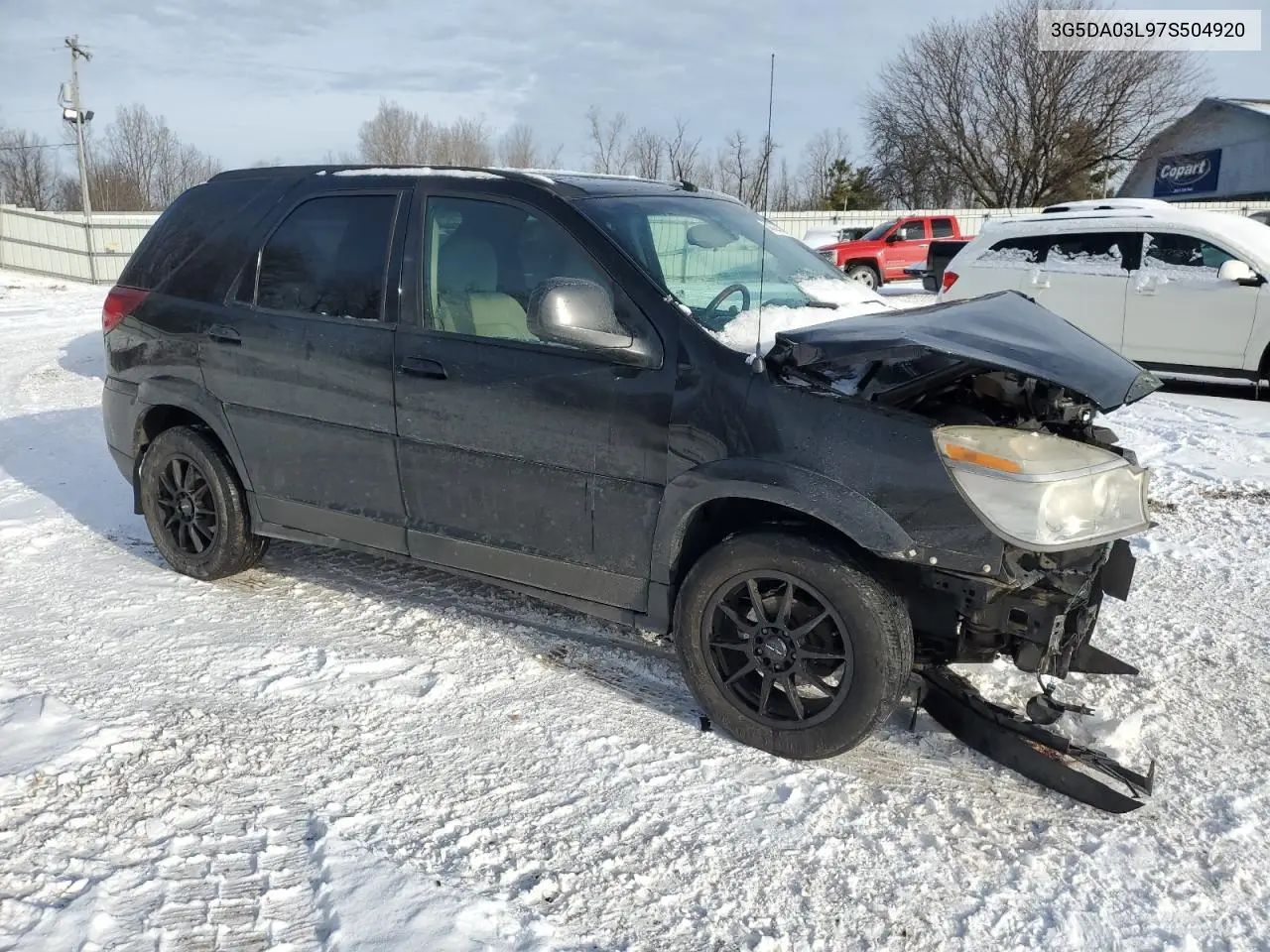 2007 Buick Rendezvous Cx VIN: 3G5DA03L97S504920 Lot: 57639825
