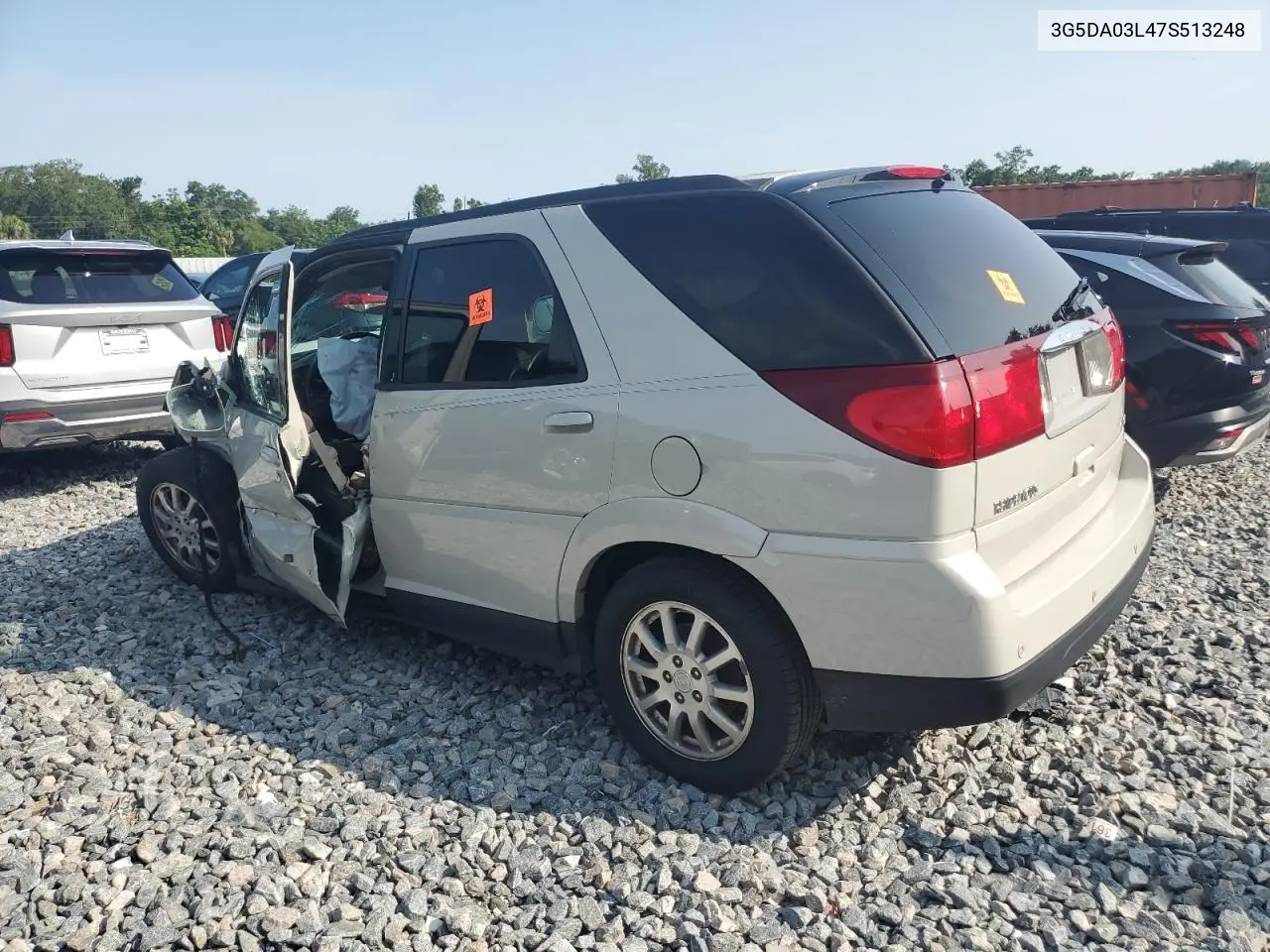 2007 Buick Rendezvous Cx VIN: 3G5DA03L47S513248 Lot: 58849185
