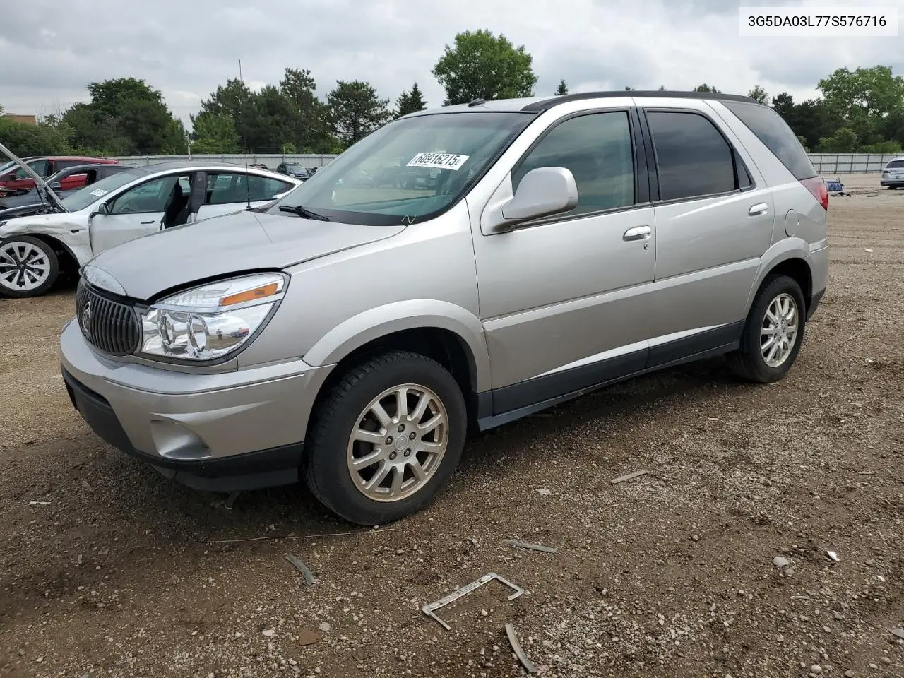 2007 Buick Rendezvous Cx VIN: 3G5DA03L77S576716 Lot: 60916215
