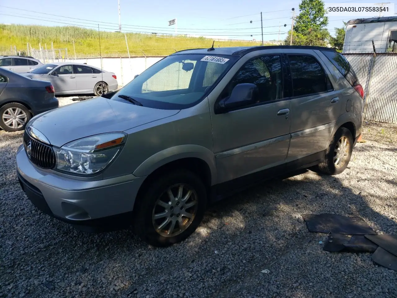 2007 Buick Rendezvous Cx VIN: 3G5DA03L07S583541 Lot: 62161985