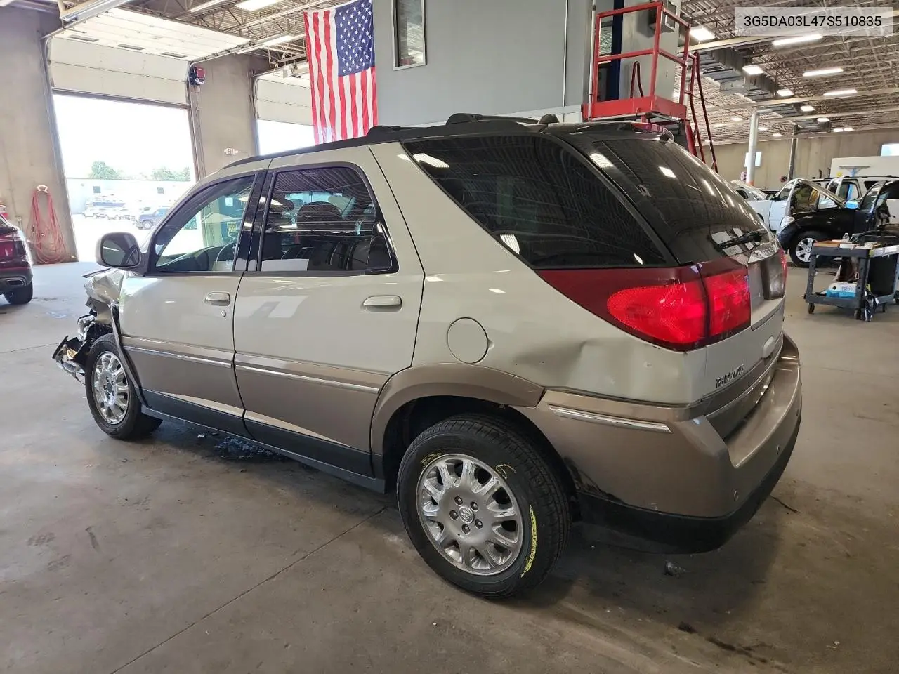 2007 Buick Rendezvous Cx VIN: 3G5DA03L47S510835 Lot: 63198885