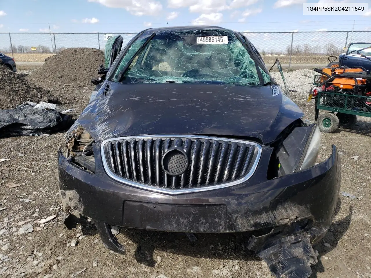 2012 Buick Verano VIN: 1G4PP5SK2C4211649 Lot: 49985145