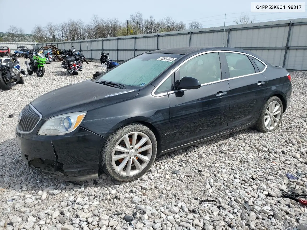 2012 Buick Verano VIN: 1G4PP5SK9C4198317 Lot: 52801625