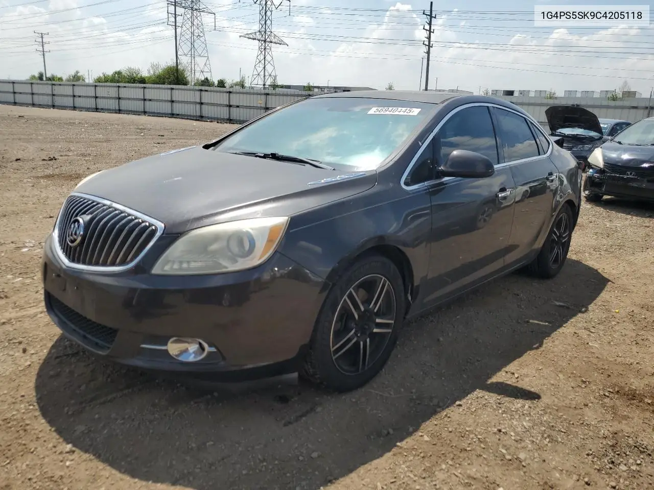 2012 Buick Verano VIN: 1G4PS5SK9C4205118 Lot: 56940445
