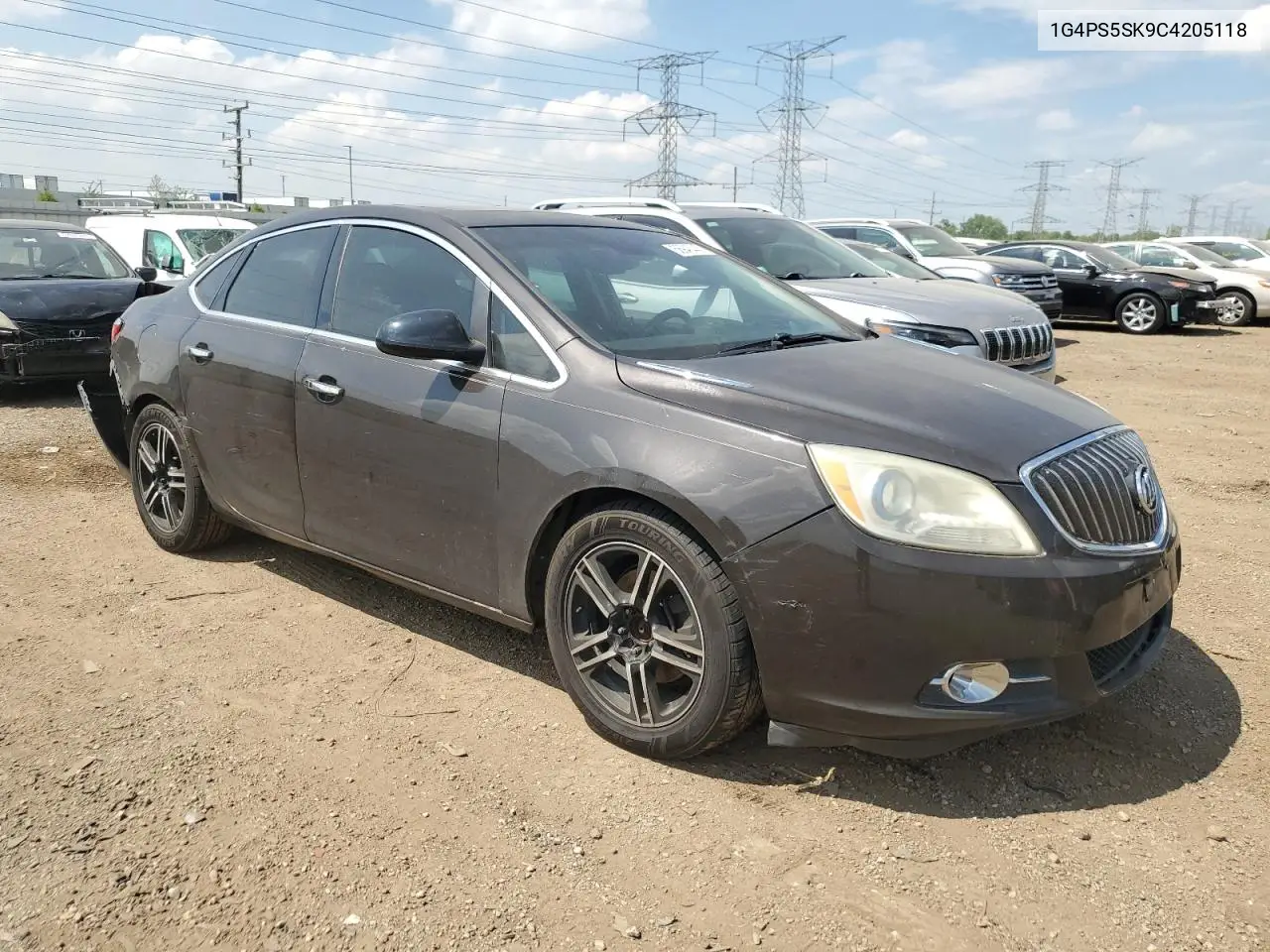 2012 Buick Verano VIN: 1G4PS5SK9C4205118 Lot: 56940445