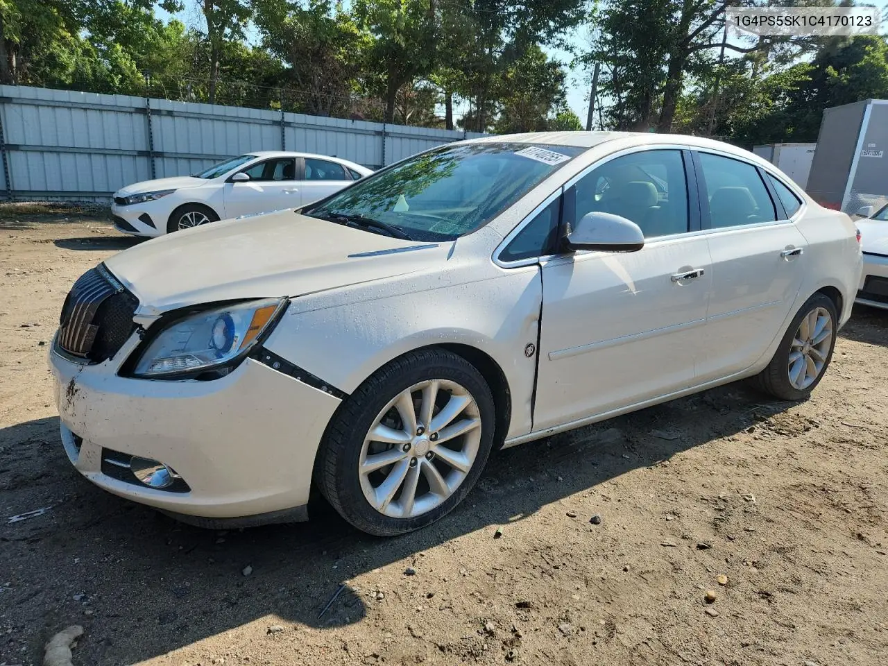 2012 Buick Verano VIN: 1G4PS5SK1C4170123 Lot: 61740255