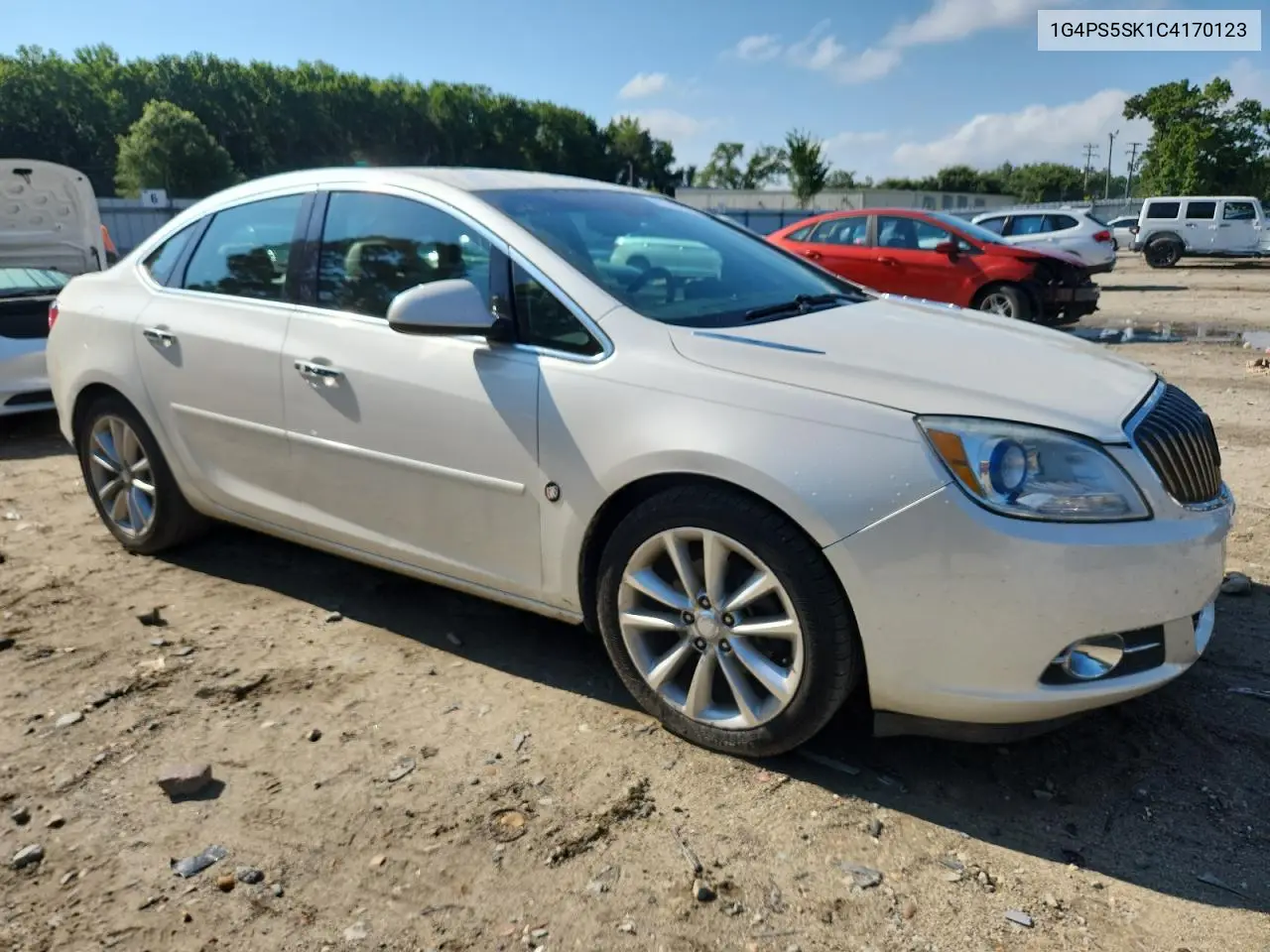 2012 Buick Verano VIN: 1G4PS5SK1C4170123 Lot: 61740255