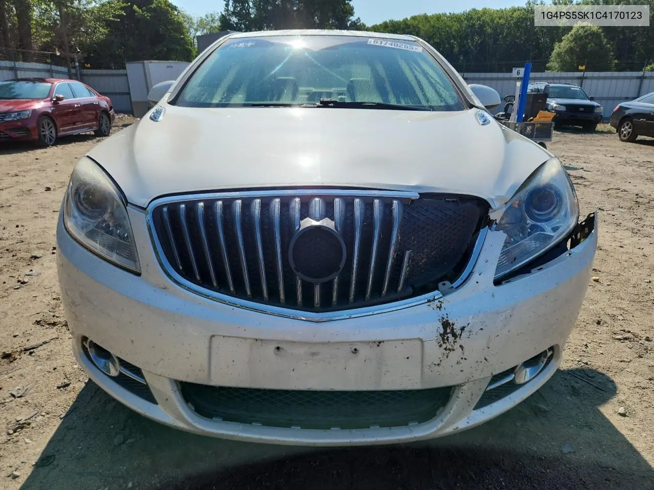2012 Buick Verano VIN: 1G4PS5SK1C4170123 Lot: 61740255