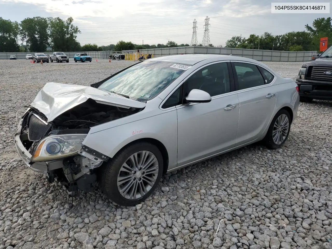 2012 Buick Verano VIN: 1G4PS5SK8C4146871 Lot: 62783655