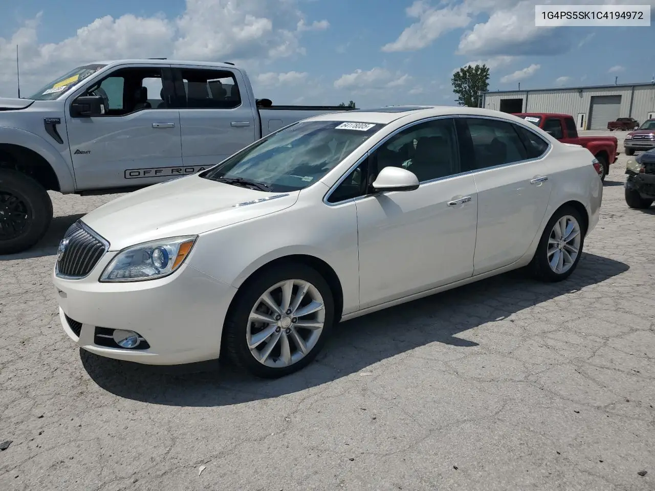 2012 Buick Verano VIN: 1G4PS5SK1C4194972 Lot: 64178005