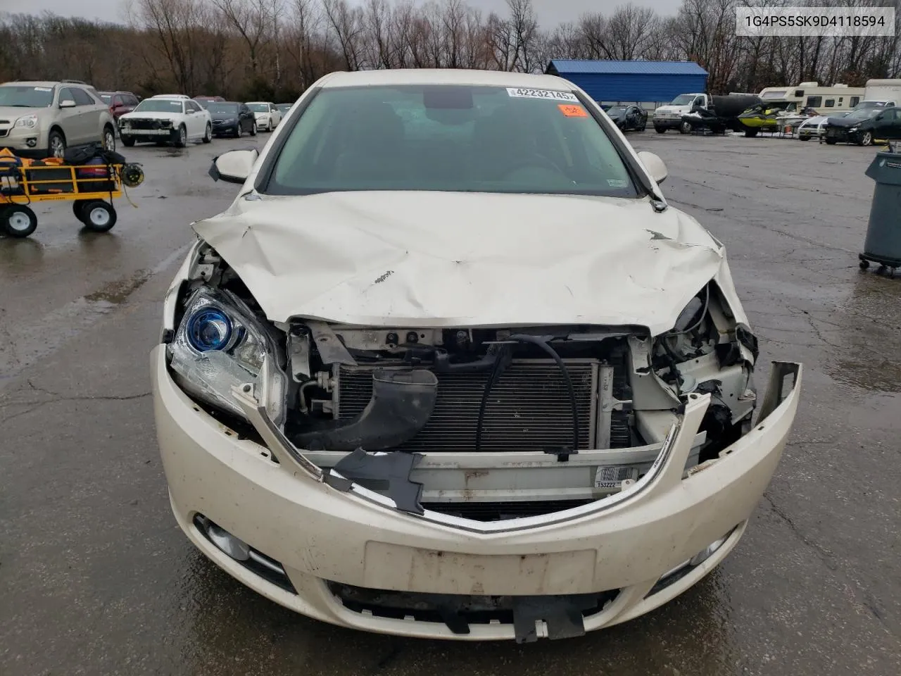 2013 Buick Verano VIN: 1G4PS5SK9D4118594 Lot: 42232145