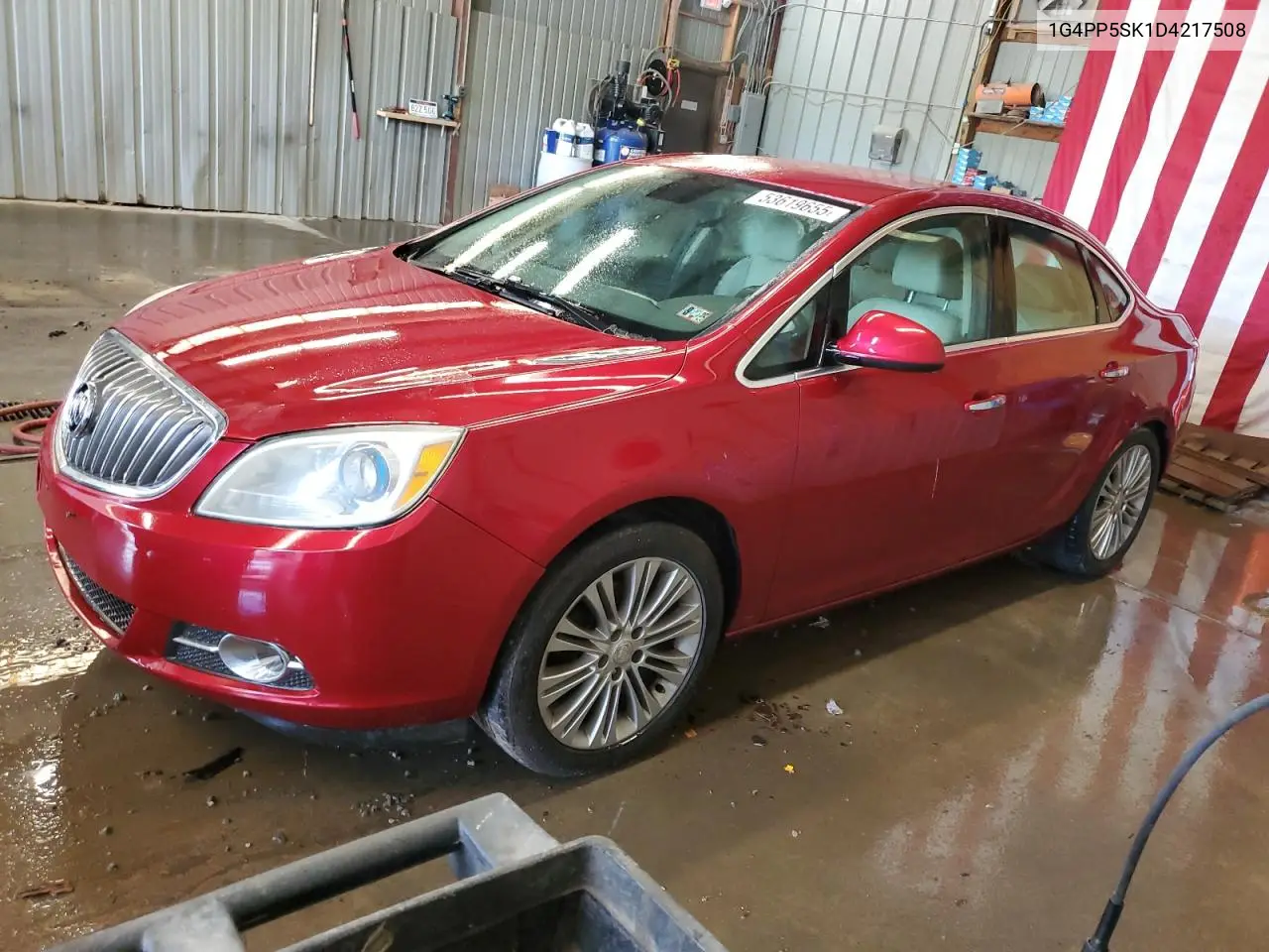2013 Buick Verano VIN: 1G4PP5SK1D4217508 Lot: 53619655