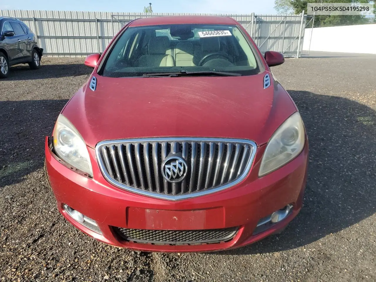 2013 Buick Verano VIN: 1G4PS5SK5D4195298 Lot: 54665835