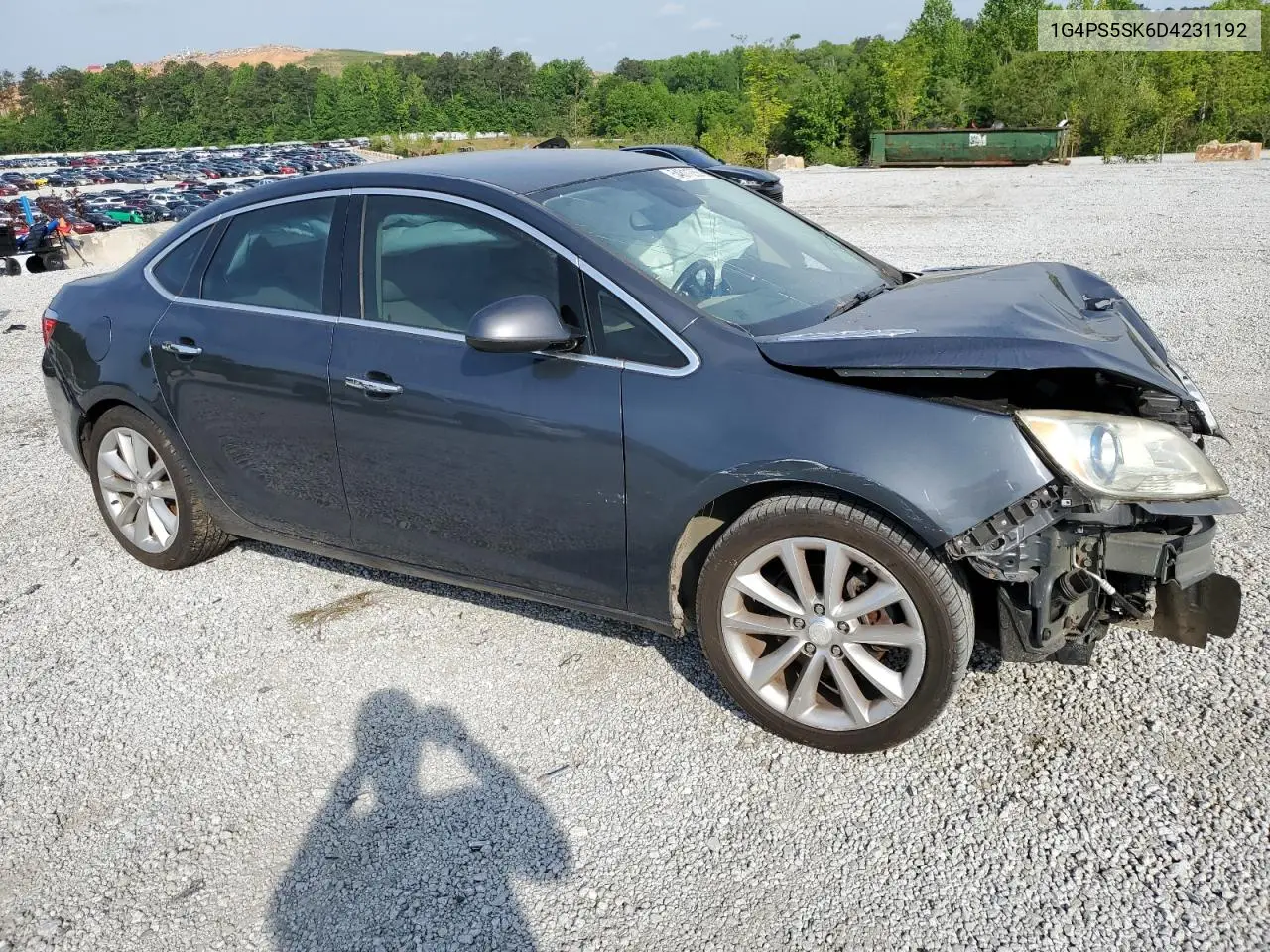 2013 Buick Verano VIN: 1G4PS5SK6D4231192 Lot: 54811255