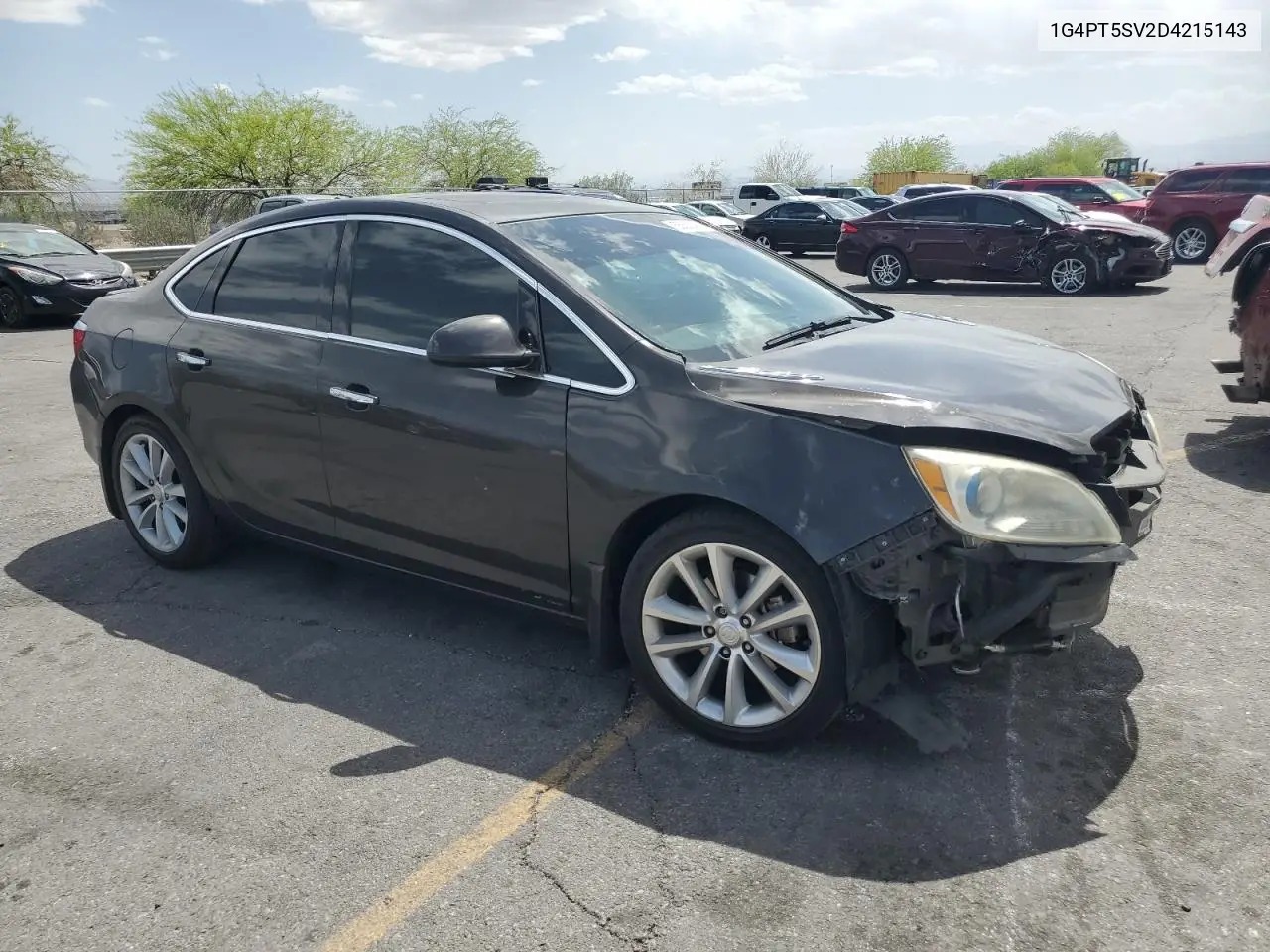 2013 Buick Verano Premium VIN: 1G4PT5SV2D4215143 Lot: 56602455