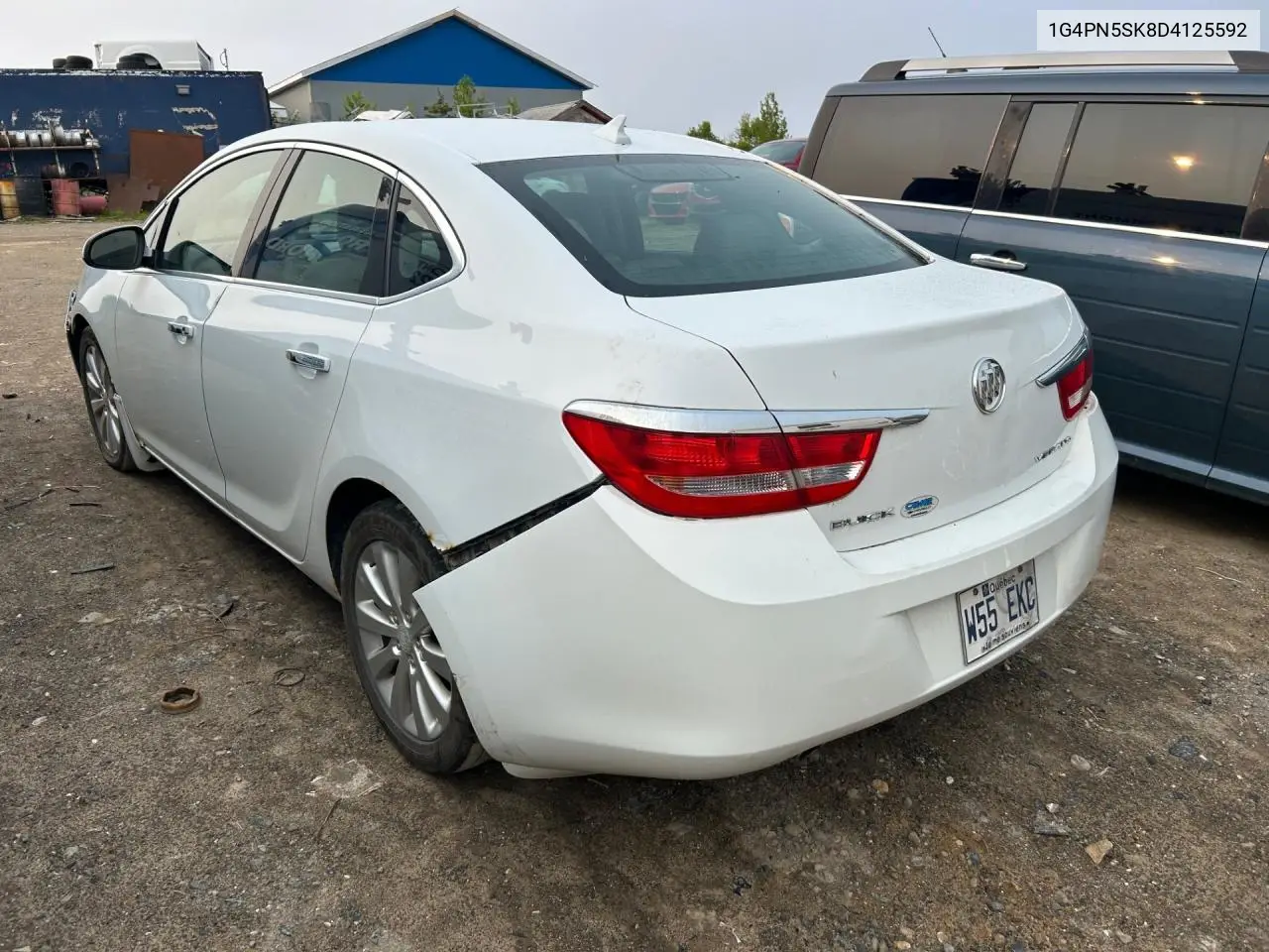 2013 Buick Verano VIN: 1G4PN5SK8D4125592 Lot: 60204785