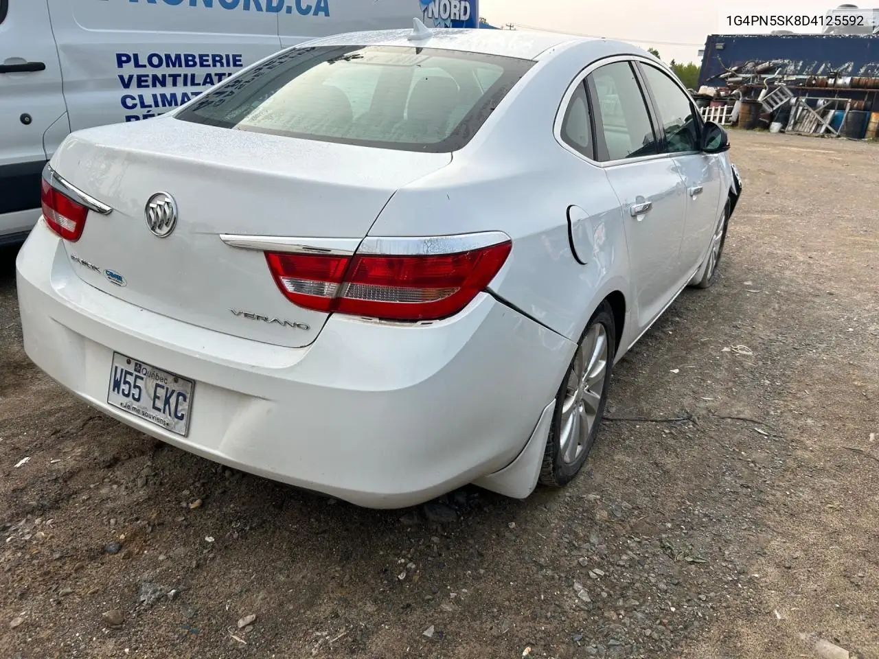 2013 Buick Verano VIN: 1G4PN5SK8D4125592 Lot: 60204785