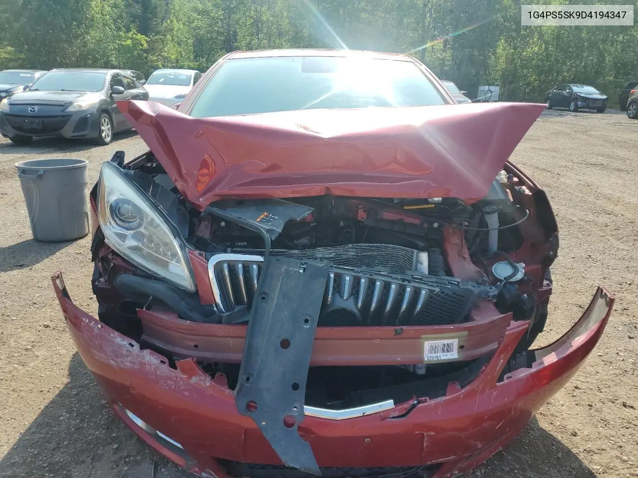 2013 Buick Verano VIN: 1G4PS5SK9D4194347 Lot: 61578475