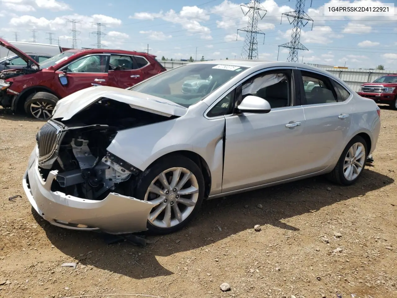 2013 Buick Verano Convenience VIN: 1G4PR5SK2D4122921 Lot: 62780375