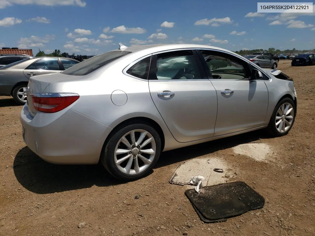 2013 Buick Verano Convenience VIN: 1G4PR5SK2D4122921 Lot: 62780375