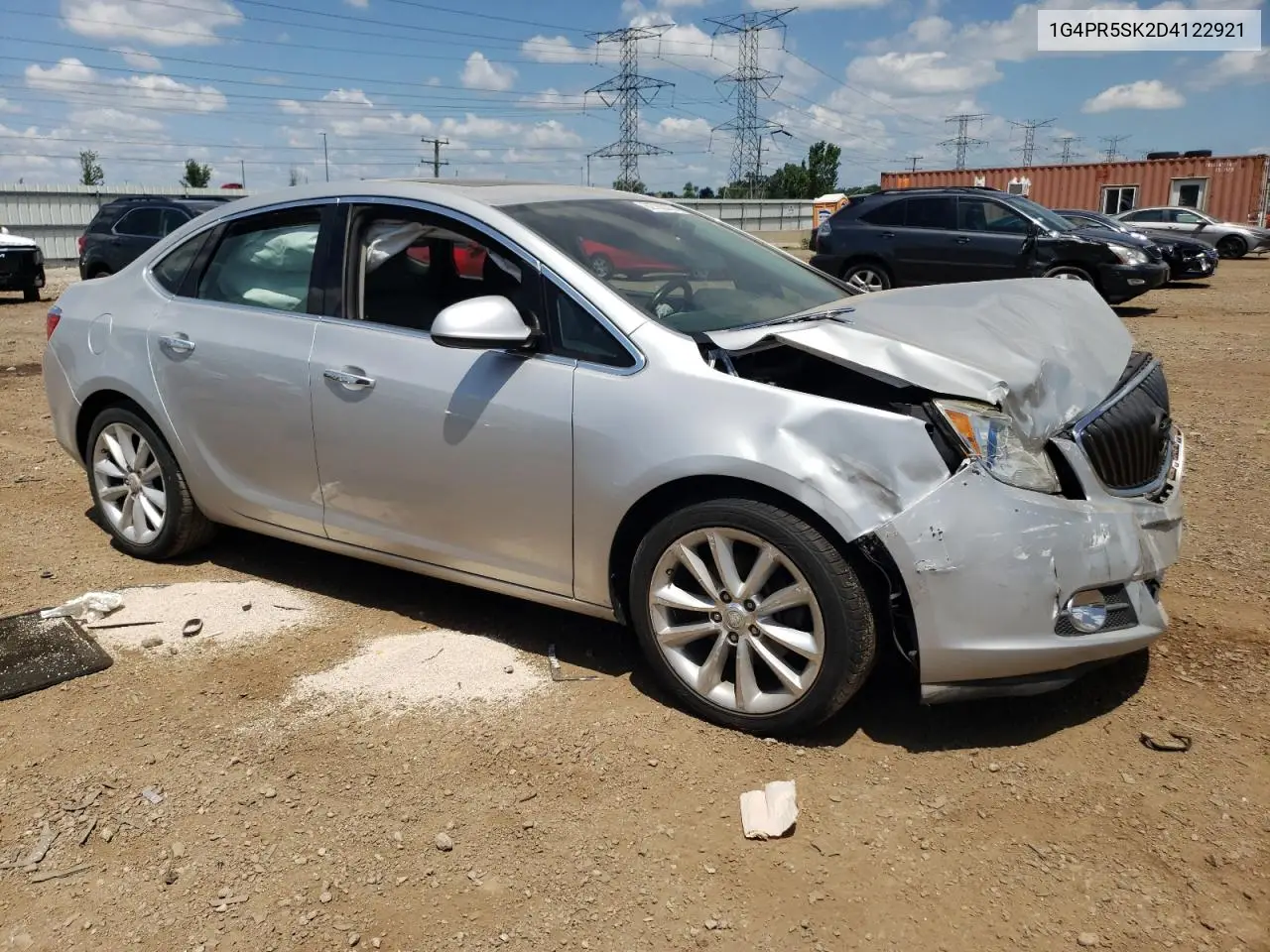 2013 Buick Verano Convenience VIN: 1G4PR5SK2D4122921 Lot: 62780375