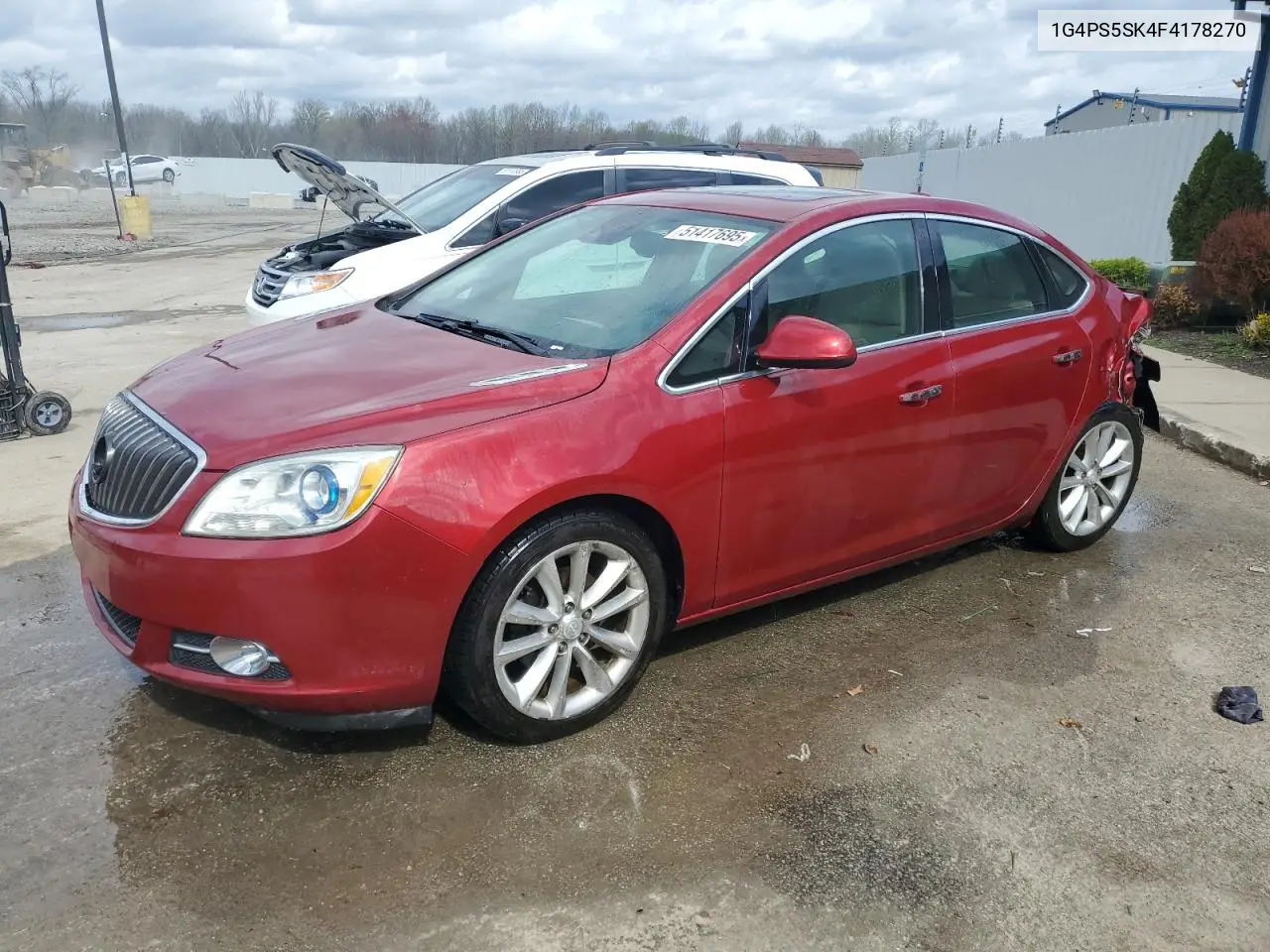 2015 Buick Verano VIN: 1G4PS5SK4F4178270 Lot: 51417695