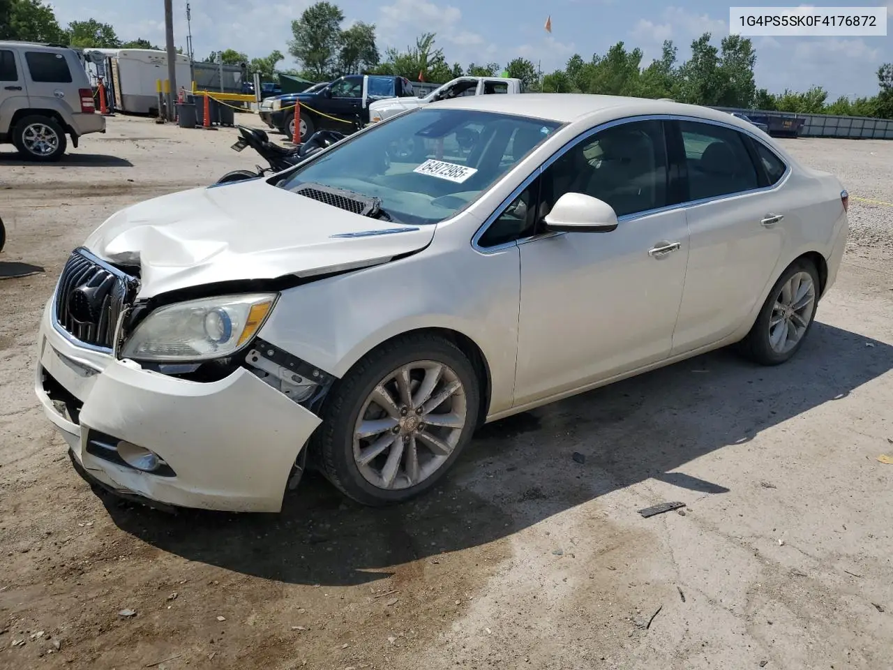 2015 Buick Verano VIN: 1G4PS5SK0F4176872 Lot: 64972985