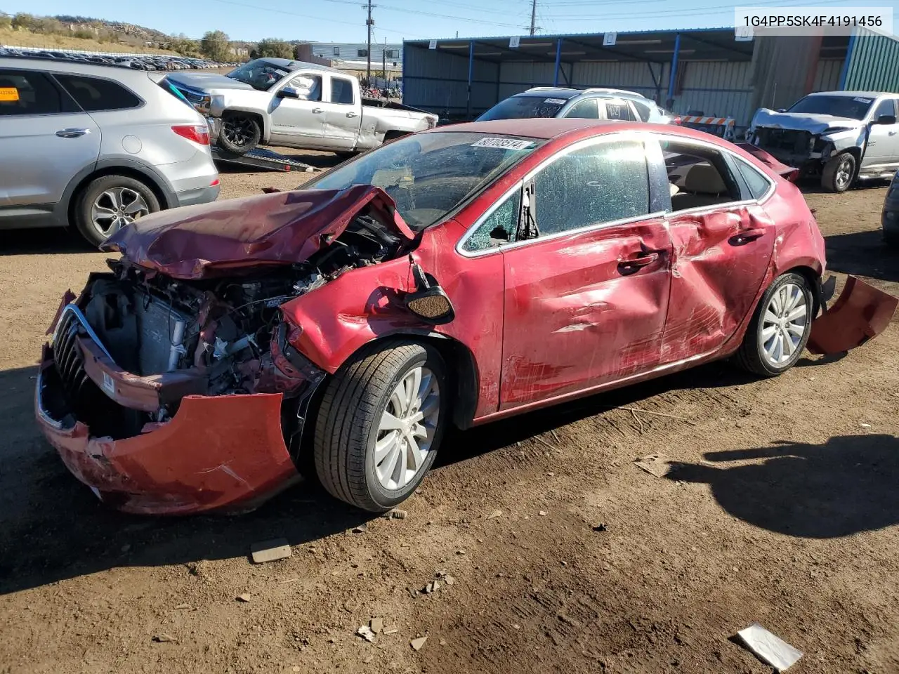 2015 Buick Verano VIN: 1G4PP5SK4F4191456 Lot: 80703514