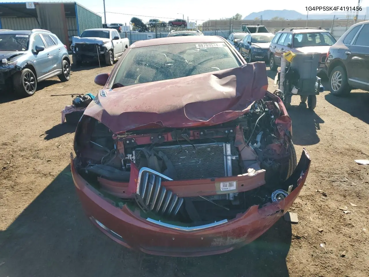 2015 Buick Verano VIN: 1G4PP5SK4F4191456 Lot: 80703514