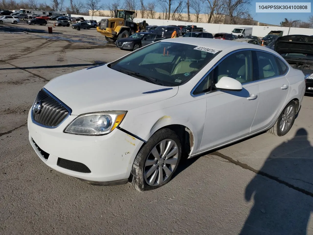 2016 Buick Verano VIN: 1G4PP5SK3G4100808 Lot: 42213475