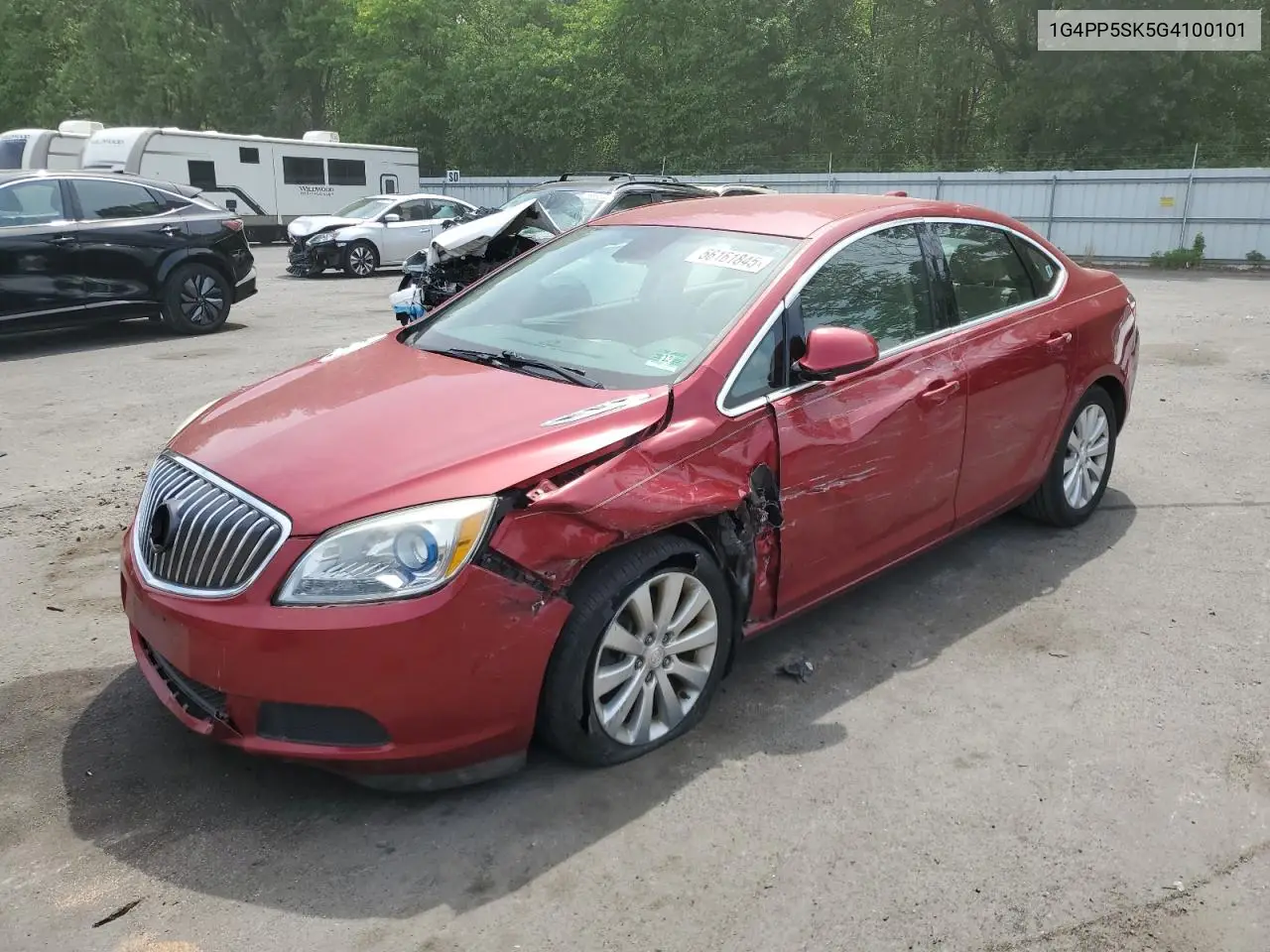 2016 Buick Verano VIN: 1G4PP5SK5G4100101 Lot: 56161845
