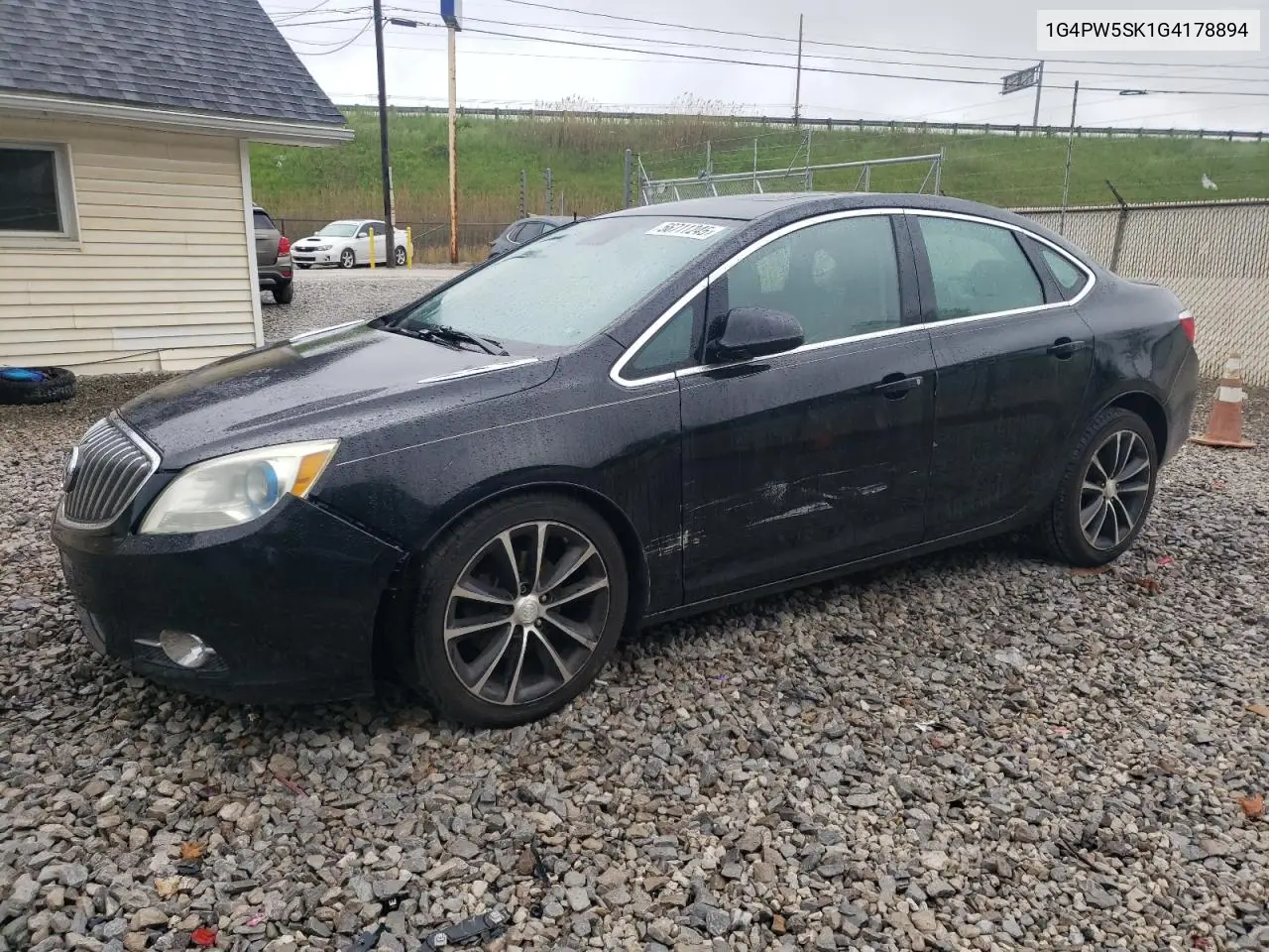 2016 Buick Verano Sport Touring VIN: 1G4PW5SK1G4178894 Lot: 56711245
