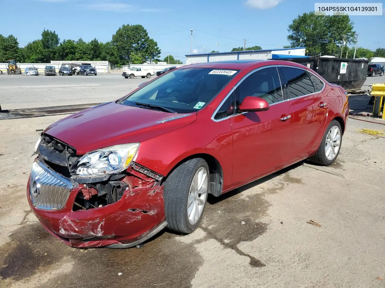 2016 Buick Verano VIN: 1G4PS5SK1G4139301 Lot: 62202645