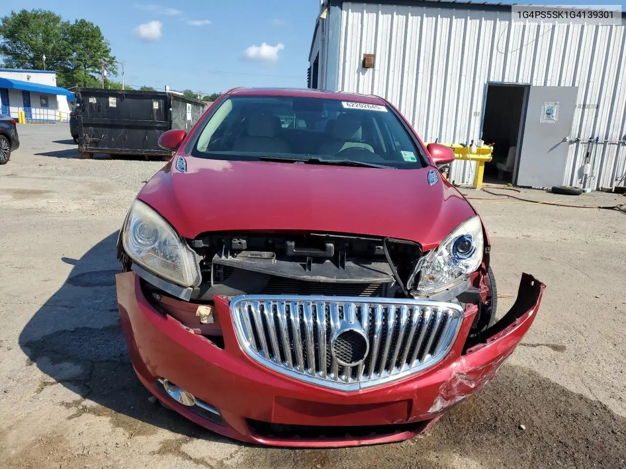 2016 Buick Verano VIN: 1G4PS5SK1G4139301 Lot: 62202645