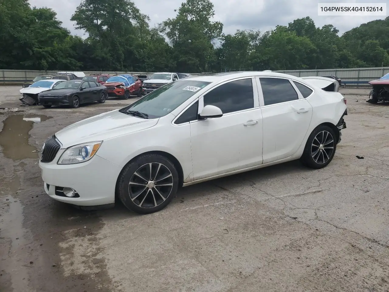 2016 Buick Verano Sport Touring VIN: 1G4PW5SK4G4152614 Lot: 62648415