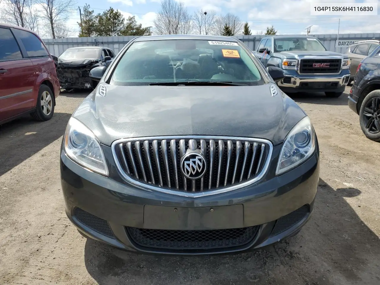 2017 Buick Verano VIN: 1G4P15SK6H4116830 Lot: 51925465