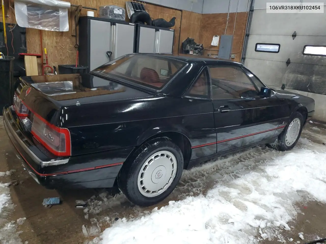 1989 Cadillac Allante VIN: 1G6VR318XKU102454 Lot: 45135125
