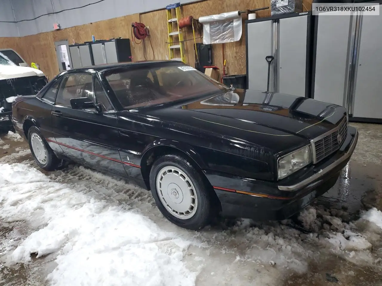 1989 Cadillac Allante VIN: 1G6VR318XKU102454 Lot: 45135125