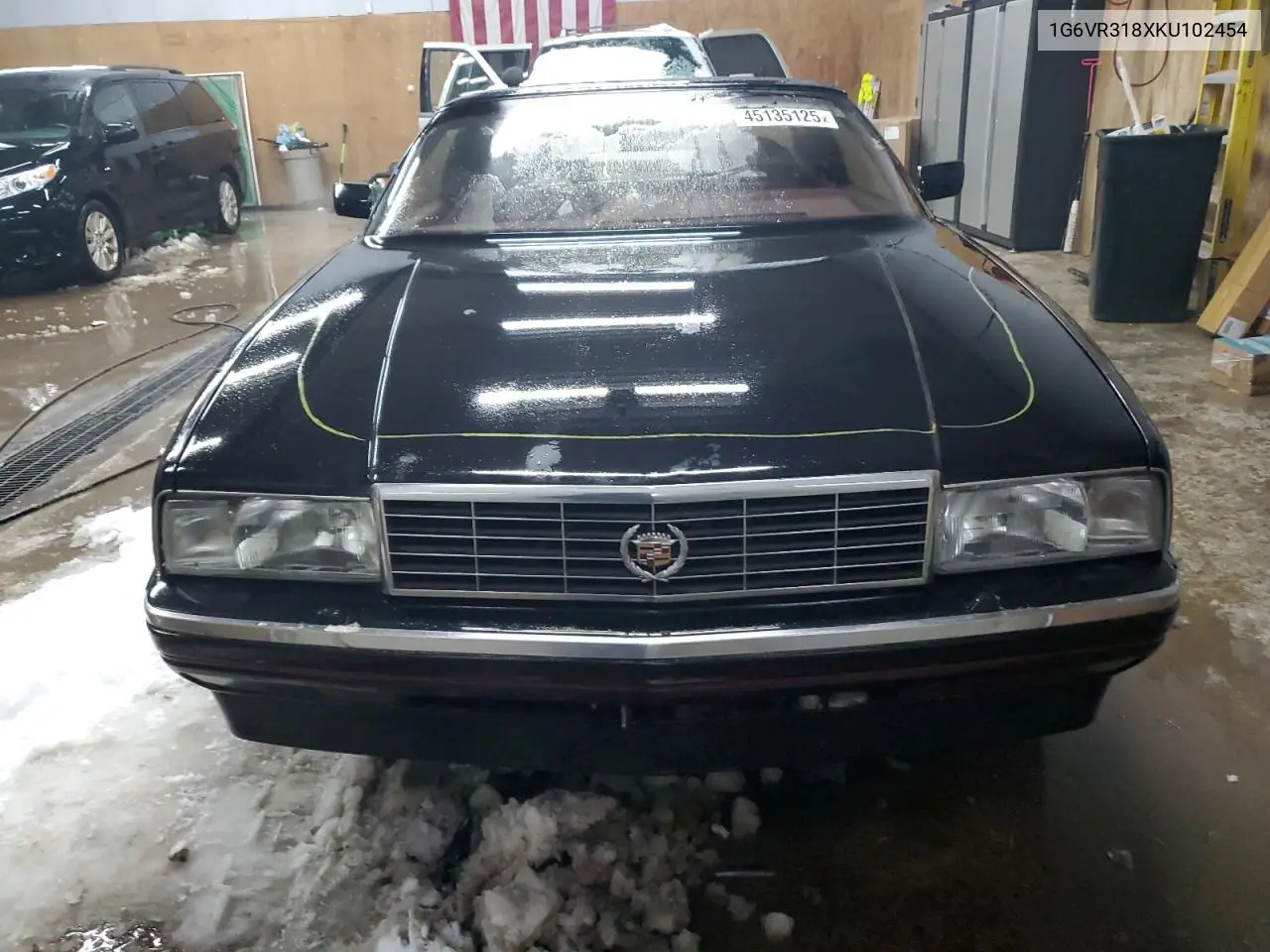 1989 Cadillac Allante VIN: 1G6VR318XKU102454 Lot: 45135125