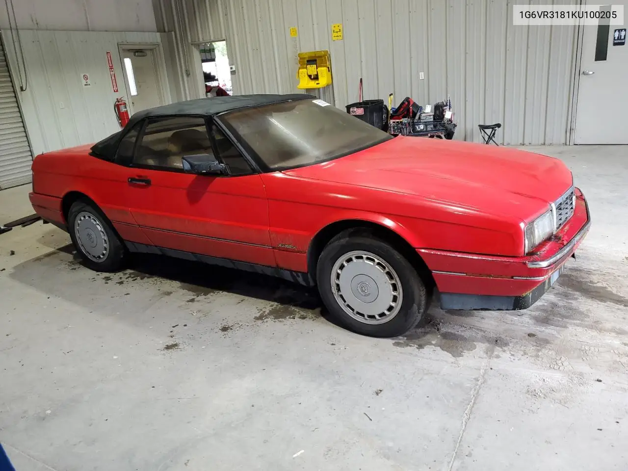 1g6vr3181ku100205 1G6VR3181KU100205 1989 Cadillac Allante