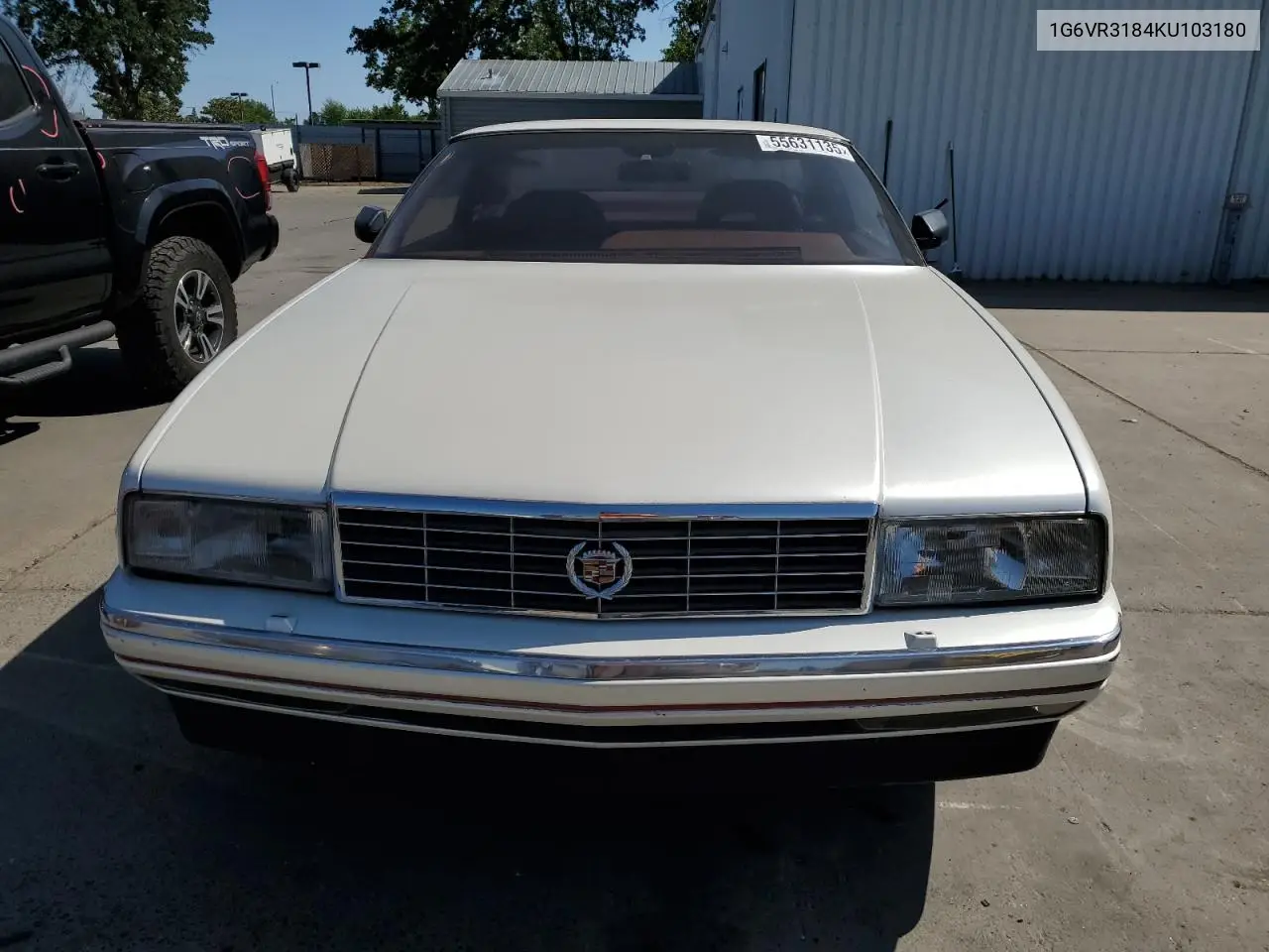 1989 Cadillac Allante VIN: 1G6VR3184KU103180 Lot: 55631135
