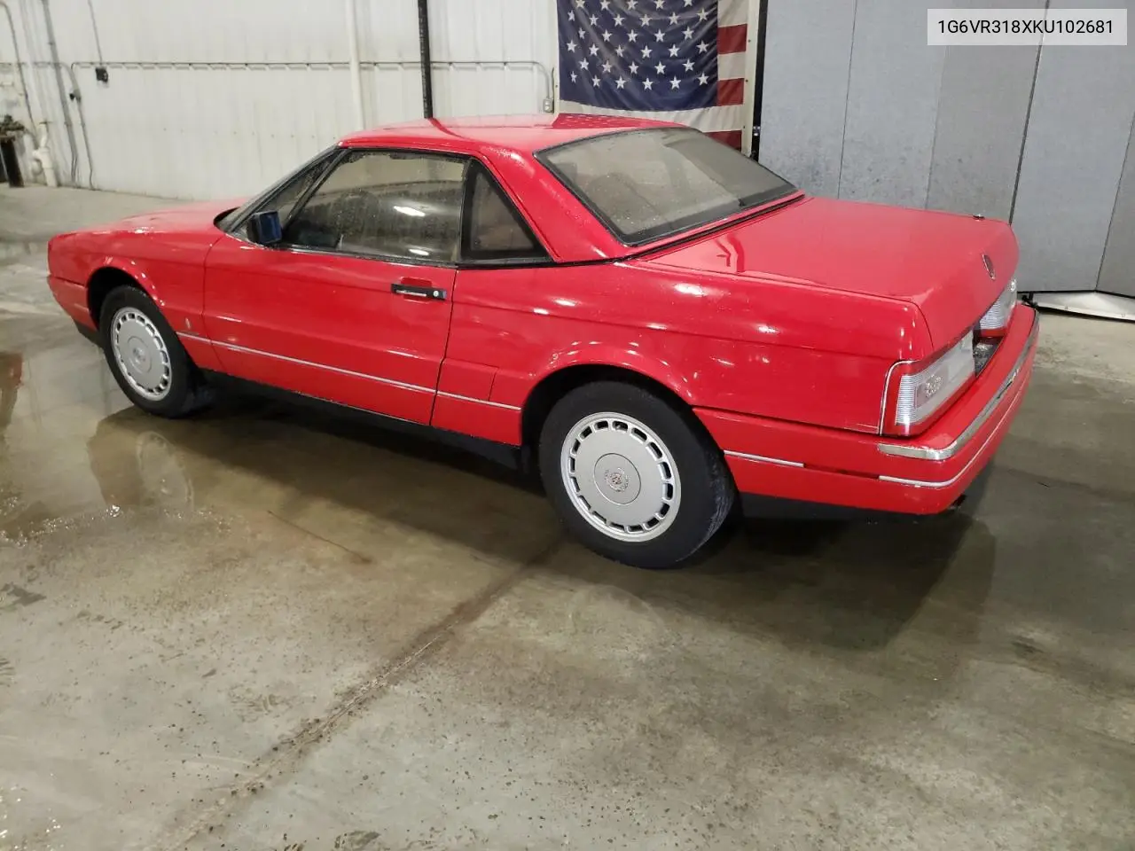 1989 Cadillac Allante VIN: 1G6VR318XKU102681 Lot: 62474775